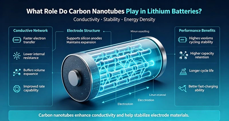 What Role Do Carbon Nanotubes Play in Lithium Batteries? What Role Do Carbon Nanotubes Play in Lithium Batteries?